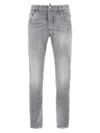 Dsquared2 Grey Skater Jeans In Gray