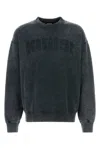 Dsquared2 Washed Grey Sweatshirt With Logo In Gray