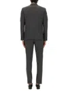 Dsquared2 Grey Virgin Wool Suits In Gray