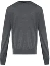 Dsquared2 Grey Virgin Wool Sweater