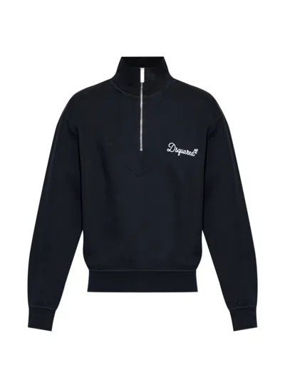DSQUARED2 HALF-ZIPPER SWEATSHIRT