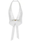 Dsquared2 Halterneck Top In White