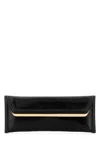 Dsquared2 Dsquared Black Leather Evening Clutch In Black