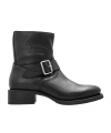 Dsquared2 Harley Buckle Ankle Boots In Black