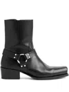 Dsquared2 Harness-detail Boots In Black