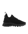 Dsquared2 Harren Logo-jacquard Sneakers In Black