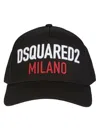 Dsquared2 Milano Cap In Black