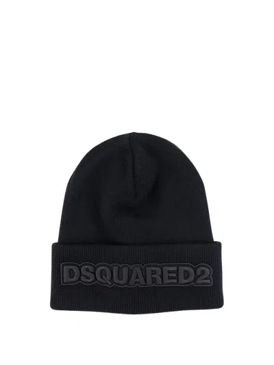 Dsquared2 Hat In Black