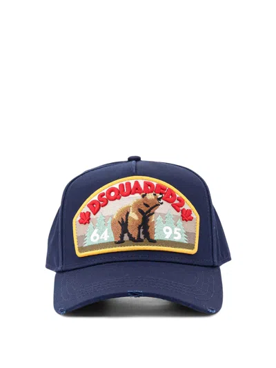 Dsquared2 Hat In Blue