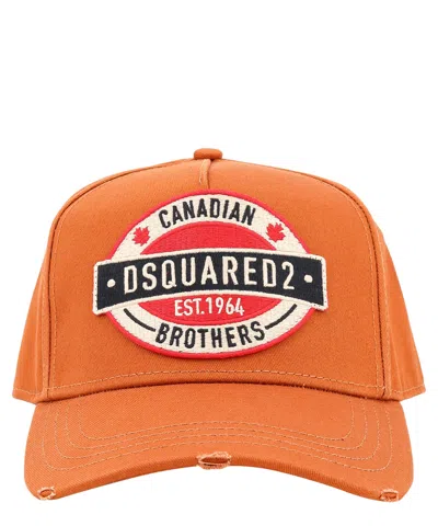 Dsquared2 Hat In Orange