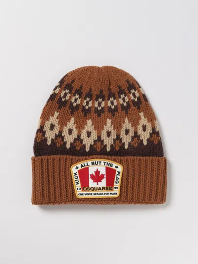 Dsquared2 Hat Kids  In Brown