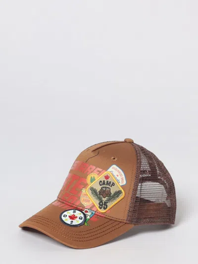 Dsquared2 Hat Kids  In Brown