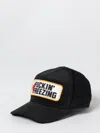 Dsquared2 Souvenir From Canada Corduroy Patch Baseball Cap In Black