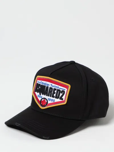 Dsquared2 Hat Men  In Black