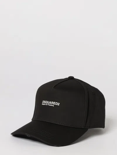 Dsquared2 Hat Men  In Black