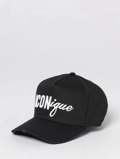 Dsquared2 Hat Men  In Black