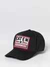 Dsquared2 Patch Baseball Cap In Black