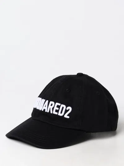 Dsquared2 Hat Men  In Black