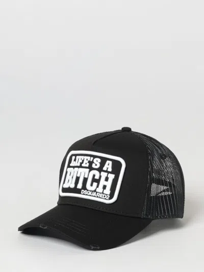Dsquared2 Hat Men  In Black