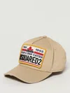 Dsquared2 Dsquared Men Beige Cotton Baseball Cap In Neutral