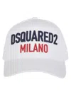 Dsquared2 Logo Baseball Cap In White