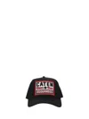 Dsquared2 Hat With Caten Patch In Black