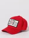 Dsquared2 Logo-patch Baseball Cap In Red