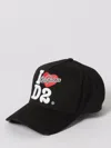 Dsquared2 Distressed Logo-detail Baseball Cap In Black