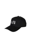 Dsquared2 Logo Printed Distressed Baseball Cap