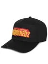 Dsquared2 Logo Embroidered Baseball Cap In Black