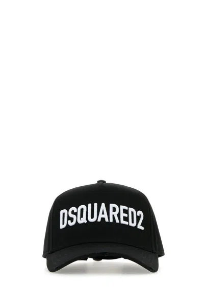 Dsquared2 Hats In Black