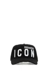 Dsquared2 Dsquared Women Black Cotton Be Icon Baseball Cap