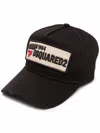 Dsquared2 Men Basebal Cap In Black