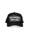 Dsquared2 X Magliano Logo Baseball Cap In Black