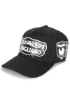 Dsquared2 X Magliano Logo Baseball Cap In Black