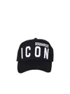 Dsquared2 Icon Baseball Hat In Black