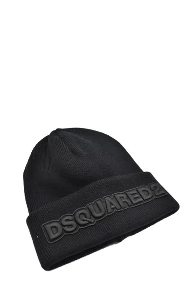 Dsquared2 Hats In Black