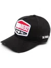 Dsquared2 Embroidered-logo Baseball Cap In Black