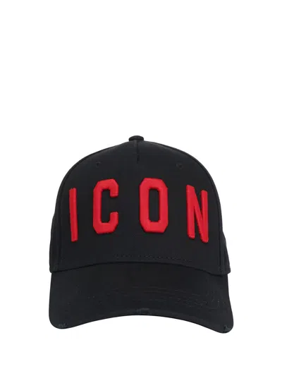 Dsquared2 Hats E Hairbands In Black
