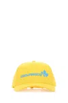 Dsquared2 Dsquared Men Yellow Cotton Baseball Cap In Yellow