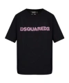 Dsquared2 Embroidered-logo T-shirt In Black