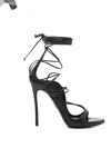 Dsquared2 Open Toe Heeled Sandals For Summer In Multi