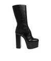 Dsquared2 160mm Leather Ankle Boots In Black