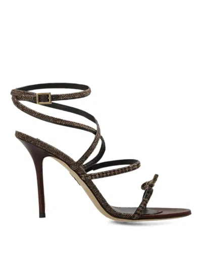 Dsquared2 Heeled Sandals In Brown