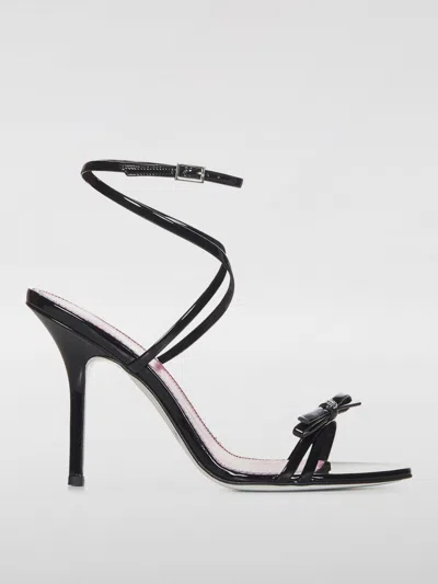 DSQUARED2 HEELED SANDALS DSQUARED2 WOMAN COLOR BLACK,F70708002