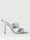 DSQUARED2 高跟凉鞋 DSQUARED2 女士 颜色 银色,F51652061