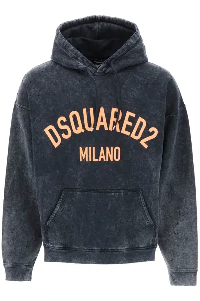 Dsquared2 Hercalina Hoodie In Grey