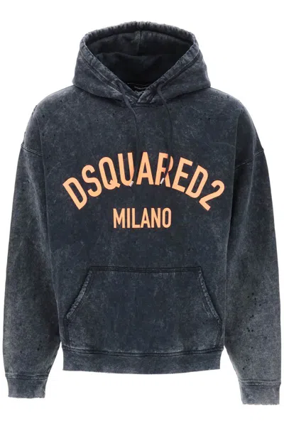 Dsquared2 Hercalina Fit Sweatshirt In Grigio