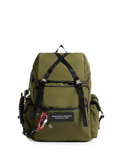 Dsquared2 Heritage Backpack In Purple
