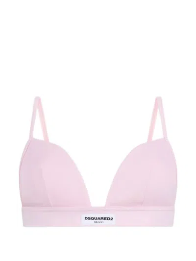 Dsquared2 Heritage Bra In Pink